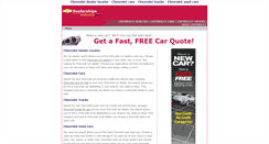 Desktop Screenshot of chevrolet-dealer.com